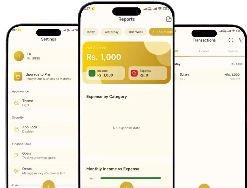 Expense Helper Features